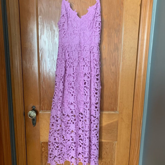 ASTR The Label lilac lace cami midi dress Size Small - Picture 4 of 6
